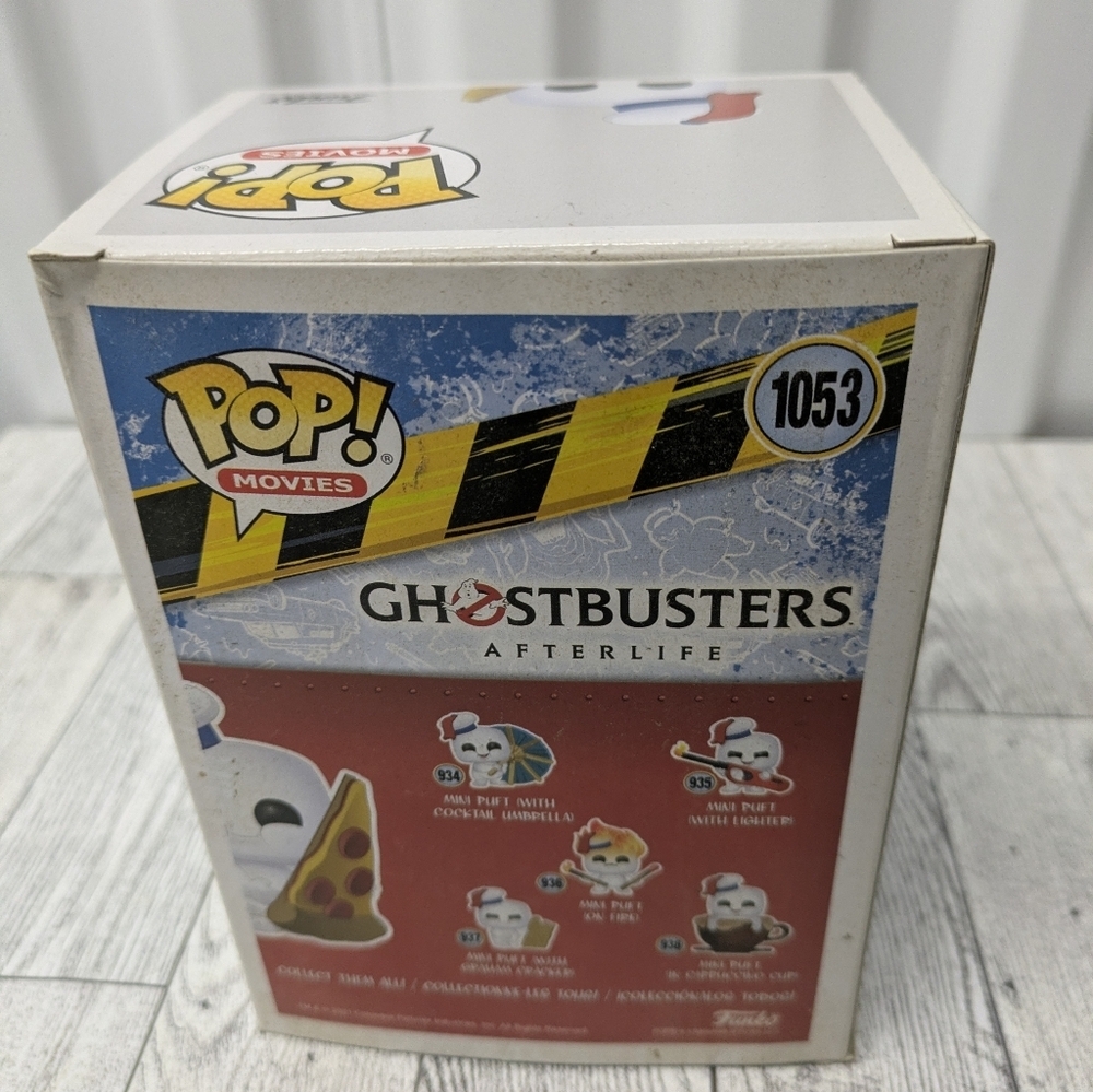 Funko Pop! 1053 Ghostbusters Mini Puft with Pizza Exclusive - Picture 4 of 5